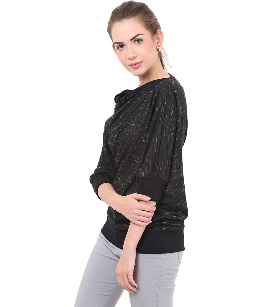 PORSORTE Asymetric shawl Blouse - www.porsorte.in