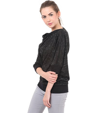 PORSORTE Asymetric shawl Blouse - www.porsorte.in