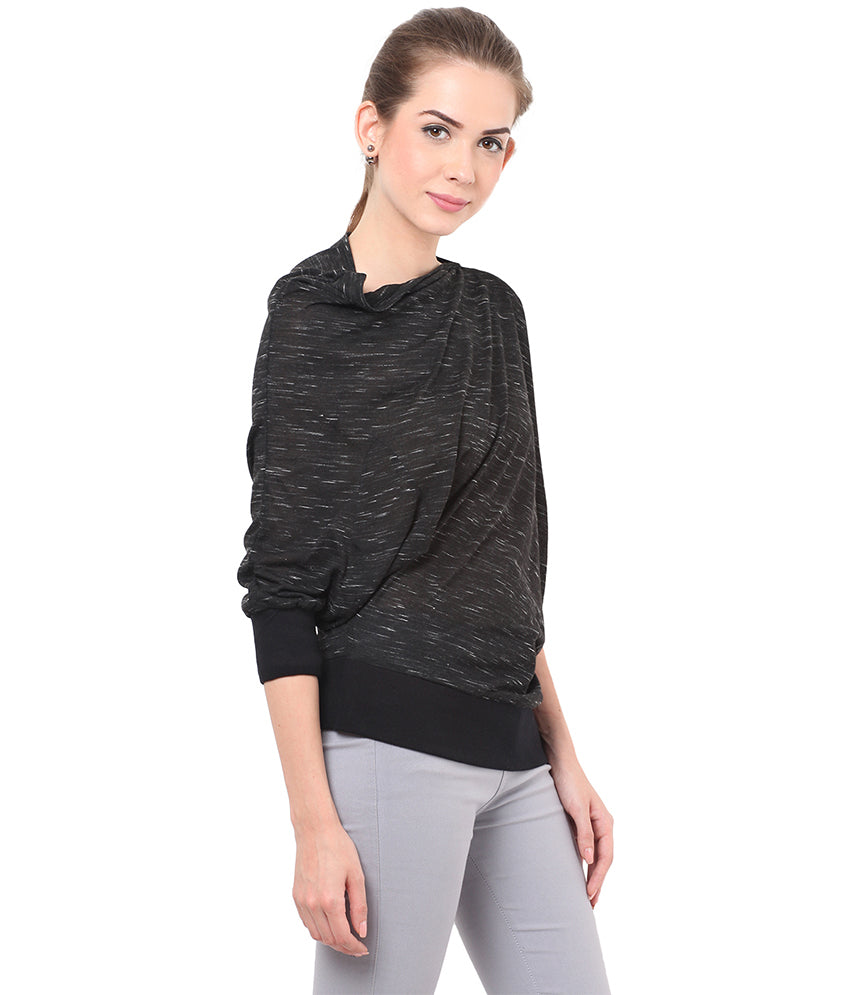 PORSORTE Asymetric shawl Blouse - www.porsorte.in